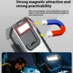 Flat Work Light LED Work Auto Repair Light USB Rechargeable Repair Light With Magnetic Attachment - Image 11