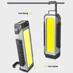 Flat Work Light LED Work Auto Repair Light USB Rechargeable Repair Light With Magnetic Attachment - Image 13