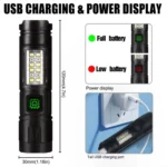 E-SMARTER CY011 Bright LED Side Light Flashlight Repair Mini Drop Proof Torch - Image 3