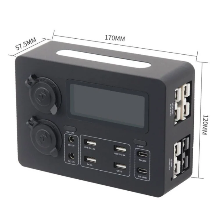 TBD06055422_B1.webp 12V Car Mini Power Box Multi-Function USB Charger - Image 2