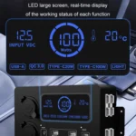 12V Car Mini Power Box Multi-Function USB Charger - Image 7