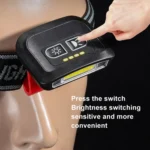 LED Induction Headlamp Fishing Hat Clip Light - Image 6