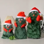 Funny Rotating Electric Christmas Tree Dancing and Singing Santa Doll Toys - Image 2