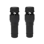 2pcs /Pack Stripping-free Thimble T-shaped Connector Downlight Wiring-free Connector