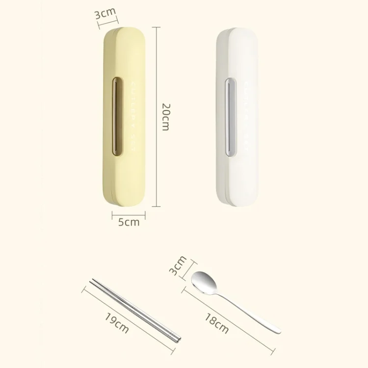 TBD06055451_B7.webp Portable Spoon Chopsticks Cutlery Set with Storage Box For Students, Office Workers and Camping - Image 8