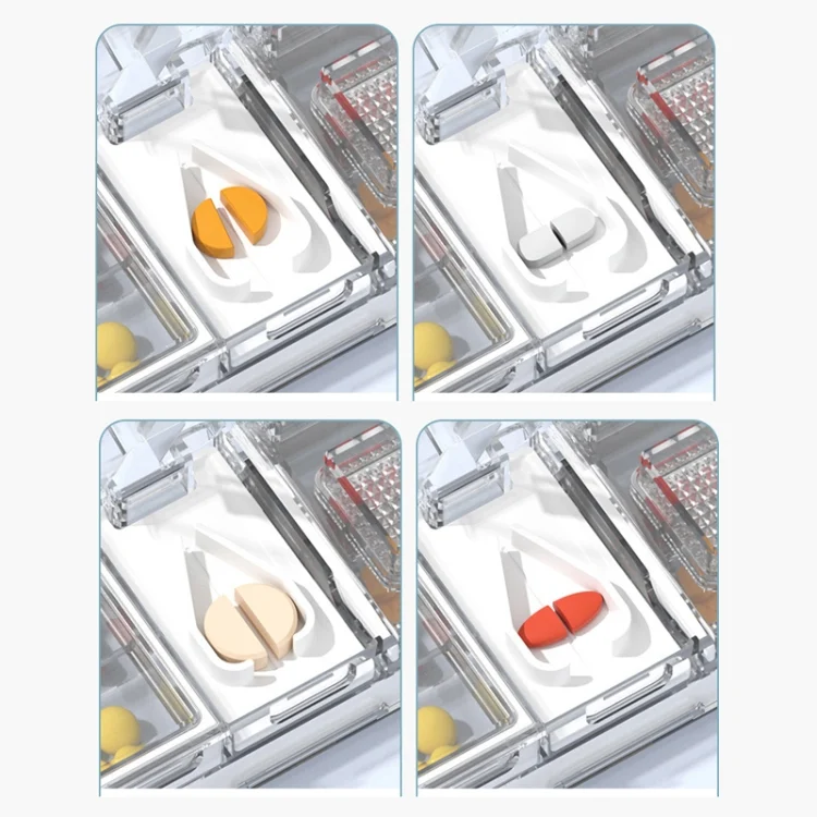 TBD06055452_B6.webp 3 In 1 Double-layer Cutting and Grinding Medicine Box Travel Pill Organizer Case - Image 7