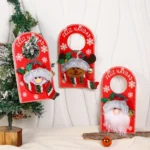 Christmas Cartoon Doorknob Hanging Decoration Mall Window Festive Decoration - Image 2