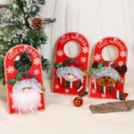 Christmas Cartoon Doorknob Hanging Decoration Mall Window Festive Decoration - Image 4
