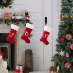Velvet Alphabet Stock Christmas Decoration Supplies DIY Gift Stock - Image 3