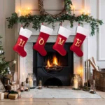 Velvet Alphabet Stock Christmas Decoration Supplies DIY Gift Stock - Image 4