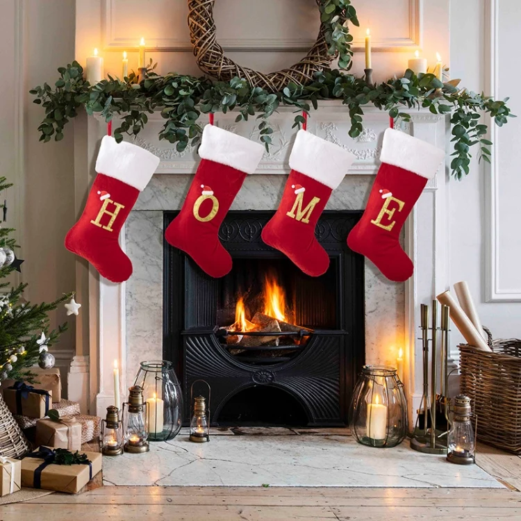 TBD06055491_B3.webp Velvet Alphabet Stock Christmas Decoration Supplies DIY Gift Stock - Image 4