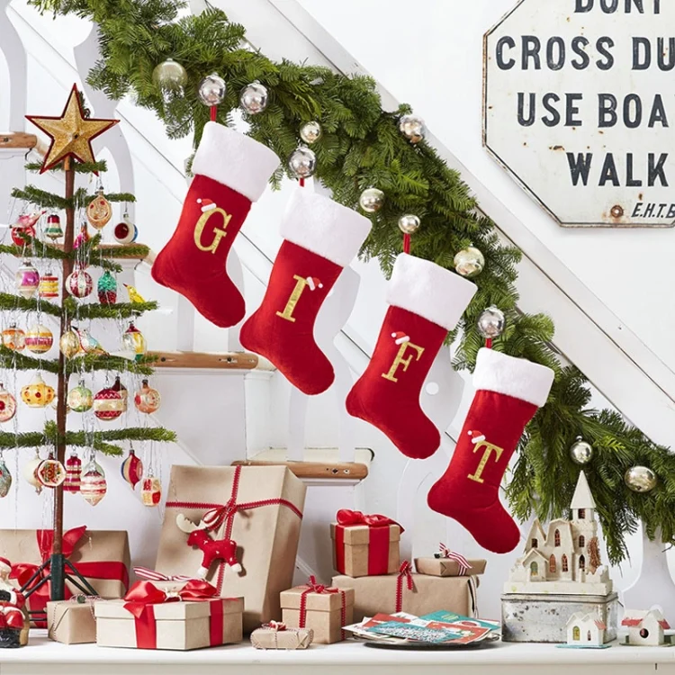 TBD06055491_B4.webp Velvet Alphabet Stock Christmas Decoration Supplies DIY Gift Stock - Image 5