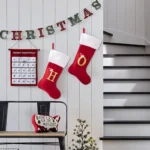 Velvet Alphabet Stock Christmas Decoration Supplies DIY Gift Stock - Image 6