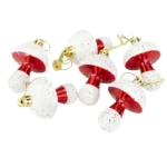 Electroplated Mushroom Christmas Tree Hanging Christmas Decoration