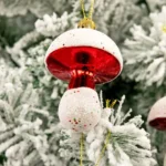 Electroplated Mushroom Christmas Tree Hanging Christmas Decoration - Image 5