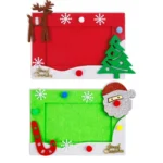 Christmas Snowflake Decoration Photo Frame Holiday Home Ornaments