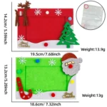 Christmas Snowflake Decoration Photo Frame Holiday Home Ornaments - Image 2