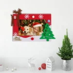 Christmas Snowflake Decoration Photo Frame Holiday Home Ornaments - Image 7