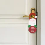 Christmas Door Handle Pendants Holiday Party Door Decoration - Image 4