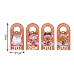 Christmas Cartoon Door Handle Wooden Plaque Hanging Decoration - Image 4
