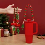For Stanley Water Cup Christmas Hand-held Rope Knitted Strap - Image 2