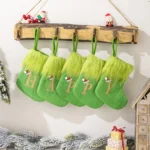 Knitted Letter Christmas Sock DIY Home Hangings - Image 3