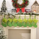 Knitted Letter Christmas Sock DIY Home Hangings - Image 4