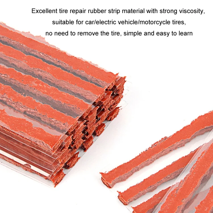 TBD06055588_B3.webp 46pcs /Set Car Tubeless Tire Repair Needle Rubber Strip Valve Tip Needle-nosed Pliers Tool Set - Image 4