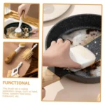 Kitchen 4 in 1 Cleaning Brush Set for Cleaning Pots / Bowls / Gaps / Cups - Image 5