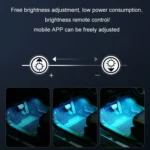 Eight-Color LED Voice Control Car Music Rhythm Atmosphere Light - Image 8