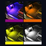 Eight-Color LED Voice Control Car Music Rhythm Atmosphere Light - Image 10