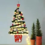 Christmas Rattan Lights DIY Wall Christmas Tree Festive Ambience Decoration Lights - Image 3