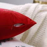 Christmas Tree Embroidery Pillowcase Holiday Decoration Cushion Cover, Pillow Core Not Included - Image 5