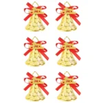 Christmas Decoration Plastic Bells Christmas Tree Decoration Pendants