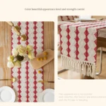 Christmas Towel Embroidery Table Flag Simple Tablecloths - Image 5