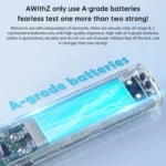 AwithZ Color Screen Portable Handheld Lithium Battery Nickel Sheet Spot Welding Machine - Image 4