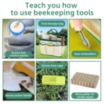 12-In-1 Beekeeping Starter Set Honey Bee Hive Tools - Image 3