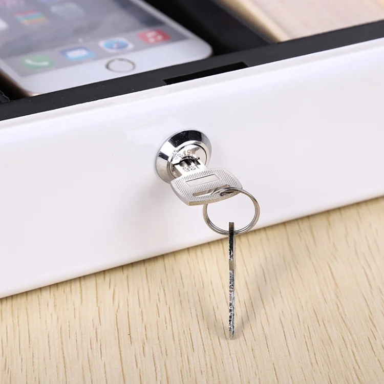 TBD06055662_B3.webp 200x160x90mm Portable Fireproof Safe Box Home Storage Iron Box With Lock Key - Image 4