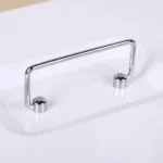 200x160x90mm Portable Fireproof Safe Box Home Storage Iron Box With Lock Key - Image 5