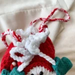 Christmas Finished Bag Santa Claus Woolen Knitting Bag - Image 5