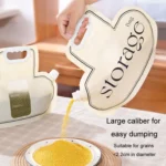 Grain Storage Bag Kitchen Food Grade Rice Wheat Beans Anti-mold Bag Dry Vegetables Sealed Storage Jar - Image 5