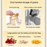 Grain Storage Bag Kitchen Food Grade Rice Wheat Beans Anti-mold Bag Dry Vegetables Sealed Storage Jar - Image 10