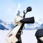 Motorcycle Riding Velvet Warm Grip Gloves - Image 8