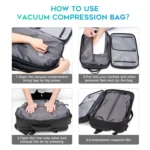 BANGE BG-3028 Men Shoulder Bag Vacuum Compression Large Capacity Expansion Leisure Backpacks - Image 14