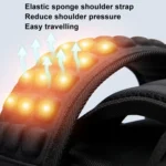 BANGE BG-3028 Men Shoulder Bag Vacuum Compression Large Capacity Expansion Leisure Backpacks - Image 8