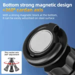 Magnetic Multifunctional Work Light LED Smart Electric Display Flashlight - Image 5