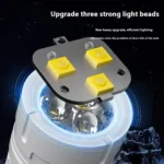 Outdoor Portable Torch Metal Pen Clip Light Lightweight Mini Pocket Rechargeable Emergency Flashlight - Image 10