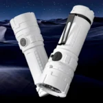 Outdoor Portable Torch Metal Pen Clip Light Lightweight Mini Pocket Rechargeable Emergency Flashlight - Image 2