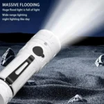 Outdoor Portable Torch Metal Pen Clip Light Lightweight Mini Pocket Rechargeable Emergency Flashlight - Image 3