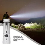 Outdoor Portable Torch Metal Pen Clip Light Lightweight Mini Pocket Rechargeable Emergency Flashlight - Image 7
